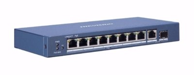 Hikvision 10 prievadų 8 PoE prievadų komutatorius DS-3E0510P-E