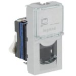 RJ45 lizdas Mosaic UTP 6 Legrand 076561 (baltas)