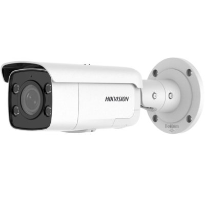 Hikvision bullet DS-2CD2T87G2-LSU/SL(C) F2.8mm (balta, 8 MP, 60 m. IR, ColorVu)