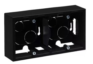 Virštinkinė dėžutė SUNO Legrand 721495 (juoda, 2 mod.)