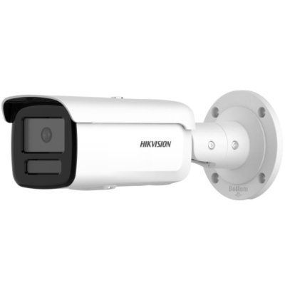 Hikvision bullet DS-2CD2T47G2H-LIeF F2.8 (4 MP, white, 60 m. IR; 60 m. LED, Hybrid Light)