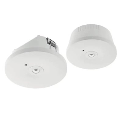 OGLA LED avarinis šviestuvas (juodas, 3W, 6400K, IP20, 900mAh) LD-OGLA3W-10