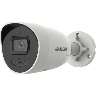 Hikvision bullet DS-2CD2046G2-IU/SL(C) F2.8 (balta, 4 MP, 40 m. IR, AcuSense)