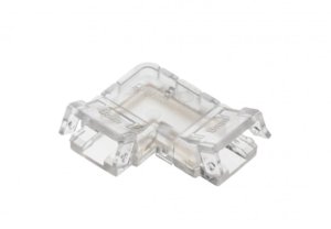 Skaidri COB kampinė jungtis LED juostoms