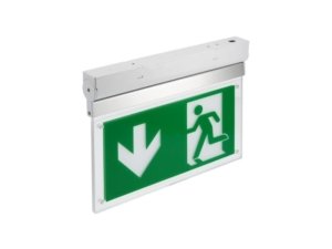 CORSO-1 LED evakuacinis šviestuvas prie sienos (3W, 6400K, IP 20, 350mAh)