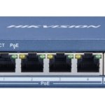 5 prievadų, 4 PoE prievadų komutatorius Hik-vision DS-3E0505P-E/M