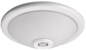 VIZELA šviestuvas su judesio davikliu (baltas, E27 2x40W, 4000K, IP20, 360°) GTV OS-PLCRKZ-00