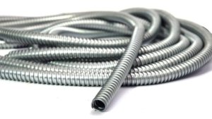 Gofruotas metalinis vamzdis D12 (ritė 50m)