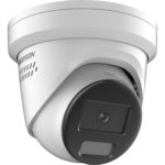 Hikvision dome DS-2CD2347G2-LSU/SL F2.8 (balta, 4 MP, 30 m. LED, ColorVu)