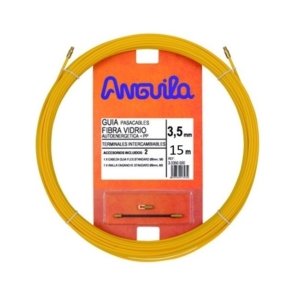 Kabelio pratraukėjas (15m, 3.5mm, geltonas, stiklo audinys)