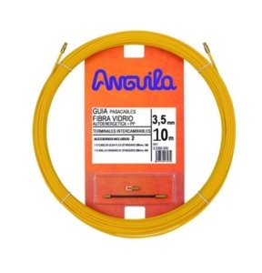 Kabelio pratraukėjas (10m, 3.5mm, geltonas, stiklo audinys)