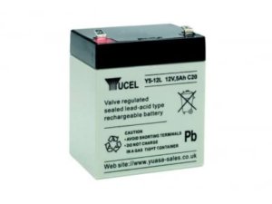 Švino akumuliatorius Yucel Y5-12/250/NF (5Ah, 12V)