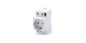 Kištukinis lizdas ant DIN bėgelio su įžeminimu Pawbol M.06-16A/250V-S