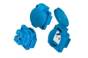 Įmontuojamas kištukinis lizdas D.3153S (16A, 250V, IP54)