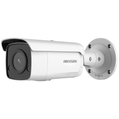 Hikvision bullet DS-2CD2T46G2-ISU/SL F6 (balta, 4 MP, 60 m. IR, AcuSense)