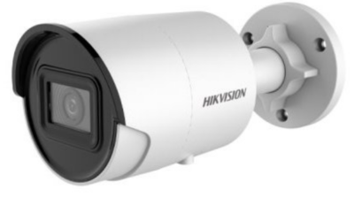 Hikvision bullet DS-2CD2086G2-IU F6 (balta, 8 MP, 40 m. IR, AcuSense)