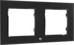 Dvigubas sieninis rėmelis juodos sp. Shelly Wall frame 2