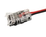 Jungtis LED juostai 2 PIN su laidu Eurolight