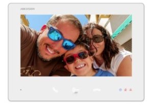 SP telefonspynės monitorius Hikvision DS-KH7300EY-TE2 (Balta)