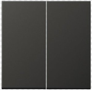 2 kl. apdaila aliuminė JUNG AL2995AN (antracito spalva)