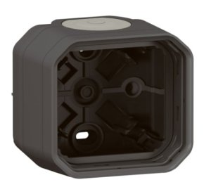 Virštinkinė dėžutė 1 vt. Plexo Legrand 069601L (antracitas)