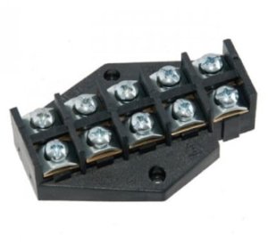 Gnybtas E.4005P Pawbol (DIN 5x10, 5 polių)