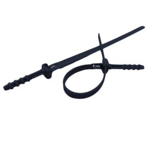 Kaištis su dirželiu 6x200mm (20 vnt, juodas)