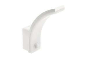 NICE šviestuvas su judesio davikliu (baltas, 1900 lm, 20 W, 4000K, IP65) GTV LD-NIC20W-DIM-00