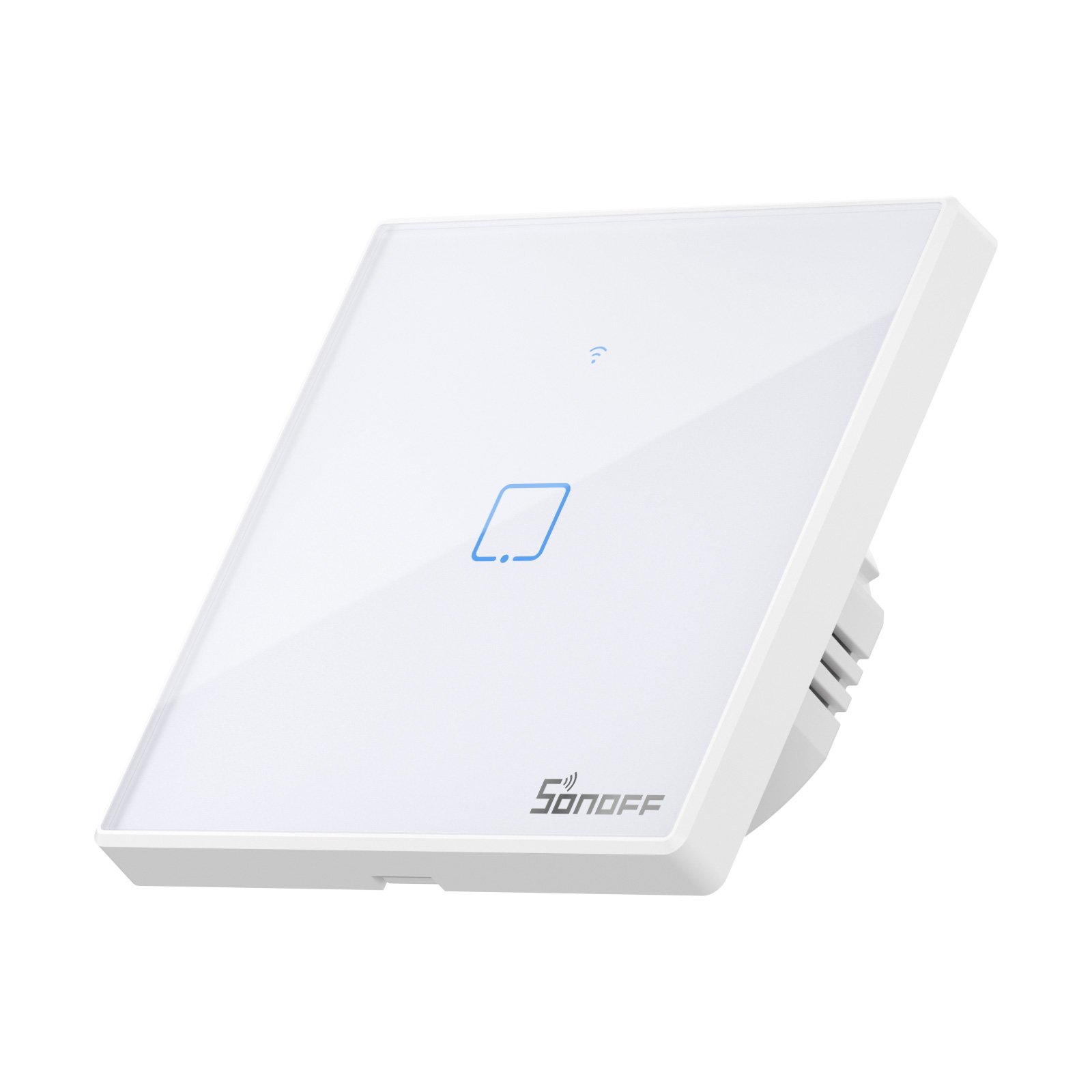 Išmanusis Wi-Fi sieninis jungiklis Sonoff T2EU1C