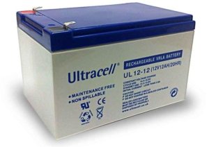 Akumuliatorius Ultracell UL12-12 (12 Ah, 12V)