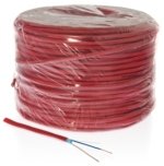 Ekranuotas gaisrinis kabelis Bitner YnTKSYekw 2x0.8mm (100m, Eca, monolitinis)