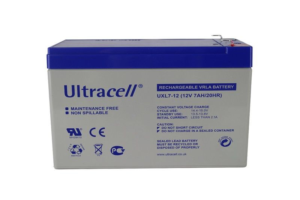 Akumuliatorius Ultracell UXL7-12 (7Ah, 12V, F1, VRLA, AGM)