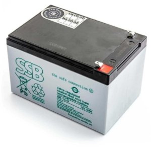 Akumuliatorius (AGM) SSB SBL (12Ah, 12V, F2, VRLA)