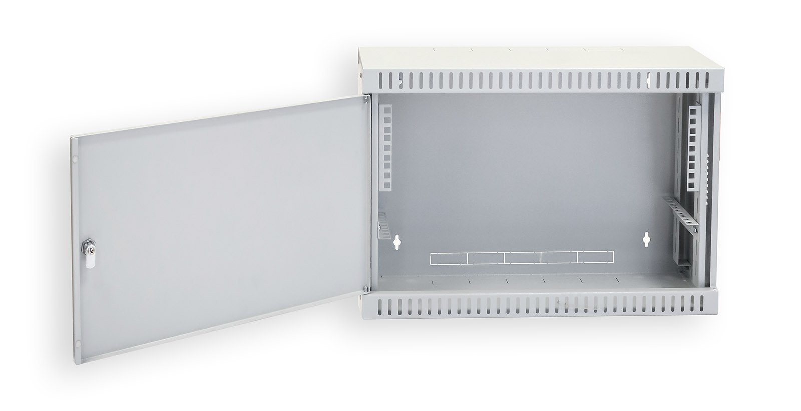 Komutacinė pakabinama spinta 19" 10U 540x550x180mm (surinkta)