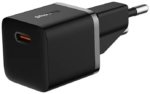 Sieninis įkroviklis BASEUS CCGN050101 (GaN5 mini, 20W, USB-C, QC3.0, juodas)