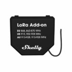 Priedas relėms veikimui iki 5 km Shelly LoRa Add-on