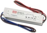 Impulsinis maitinimo šaltinis LED 12V 60W 5A IP67, Mean well, LPV-60-12