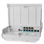 Komutatorius 8 prievadų Mikrotik CSS610-1Gi-7R-2S+OUT