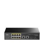 10 prievadų komutatorius CUDY GS1010PS2
