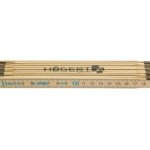 Medinė ruletė HOGERT HT4M262 (2m x 16mm)