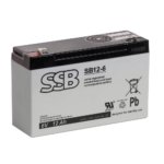 Akumuliatorius (AGM) SSB SB (12Ah, 6V, F1, VRLA)