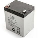Akumuliatorius (AGM) SSB SB (5Ah, 12V, F2, VRLA)