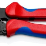Antgalių užspaudimo replės Knipex 97 52 42 (MC4 jungtims, 4–6mm²)