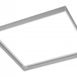 Rėmelis virštinkinis aliuminis baltas LED panelėms Typu King, Prince, Innovo GTV GT-RM60X60-00