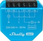 Dviejų kanalų išmanusis jungiklis Shelly 2L Gen3