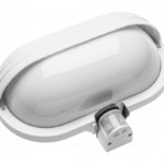 KACROO sieninis LED šviestuvas su judesio davikliu (baltas, 180°, 60 W, IP40) GTV OS-KACROO-0