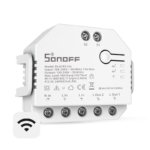 Išmanus 2 kanalų Wi-Fi jungiklis su variklio valdymo funkcija Sonoff DualR3 Lite