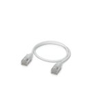 Patch kabelis Ubiquiti UACC-Cable-Patch-EL-0.3m-W (UTP Cat6, 0.3 m, balta)