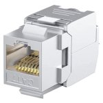 Modulinis lizdas RJ45 FTP Cat7 LK-KJ-159 (23–26 AWG, 500 MHz, 110/Krone, 568A/B)