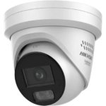 Hikvision Dome DS-2CD2387G3-LIS2UY/SRB F4 (balta, 8MP, Hybrid Light, ColorVu, IR + LED 30m)
